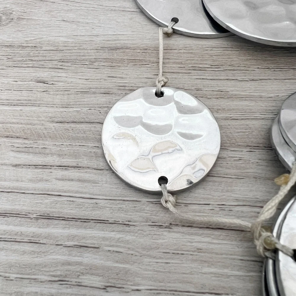 West Elm ♥️ Hammered Disk Strand